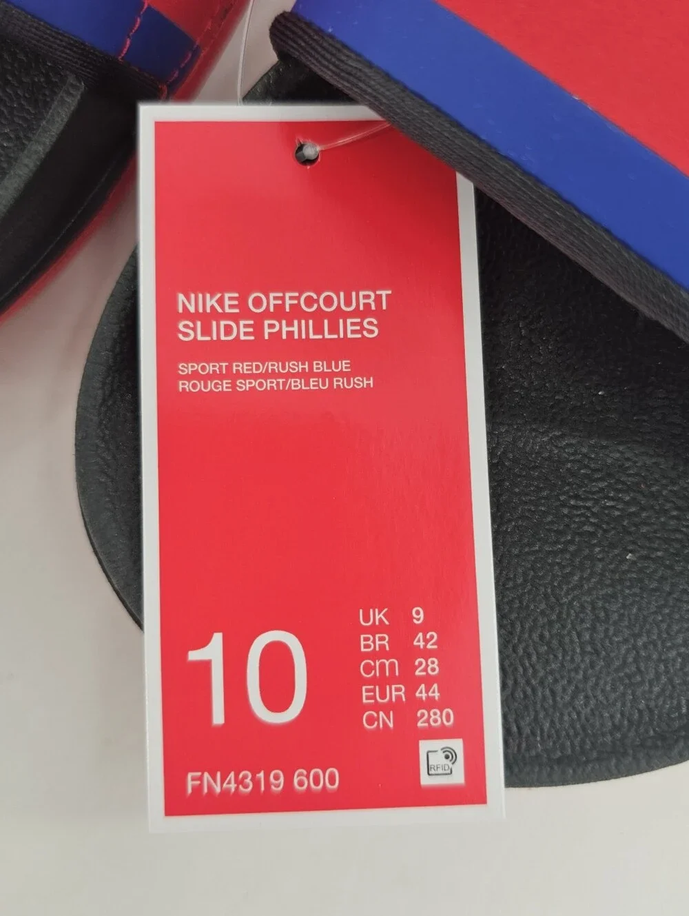 Nike Offcourt Slide Philadelphia Phillies MLB Revive Foam Men's